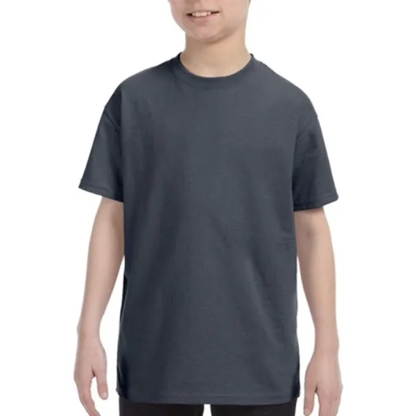 Gildan 5.3 Oz 100% Preshrunk Heavy Cotton Youth T-Shirt - Gildan 5.3 Oz 100% Preshrunk Heavy Cotton Youth T-Shirt - Image 33 of 42