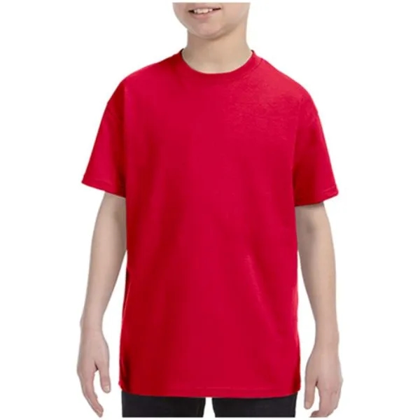 Gildan 5.3 Oz 100% Preshrunk Heavy Cotton Youth T-Shirt - Gildan 5.3 Oz 100% Preshrunk Heavy Cotton Youth T-Shirt - Image 40 of 42