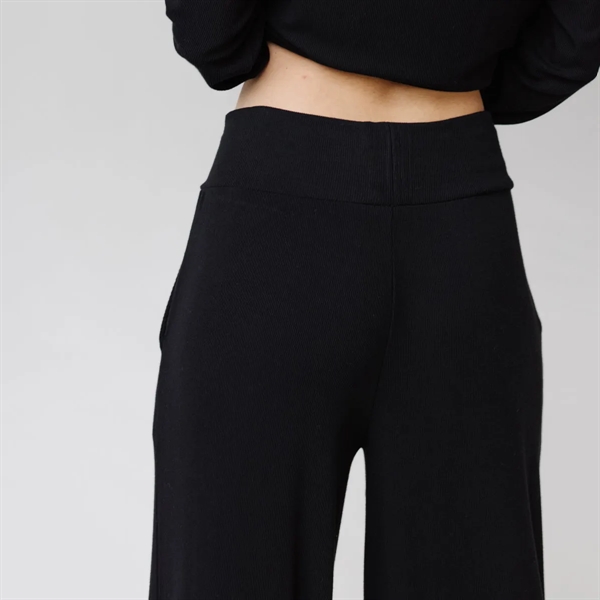 Women's Rib-Knit Lounge Pants - Women's Rib-Knit Lounge Pants - Image 1 of 3