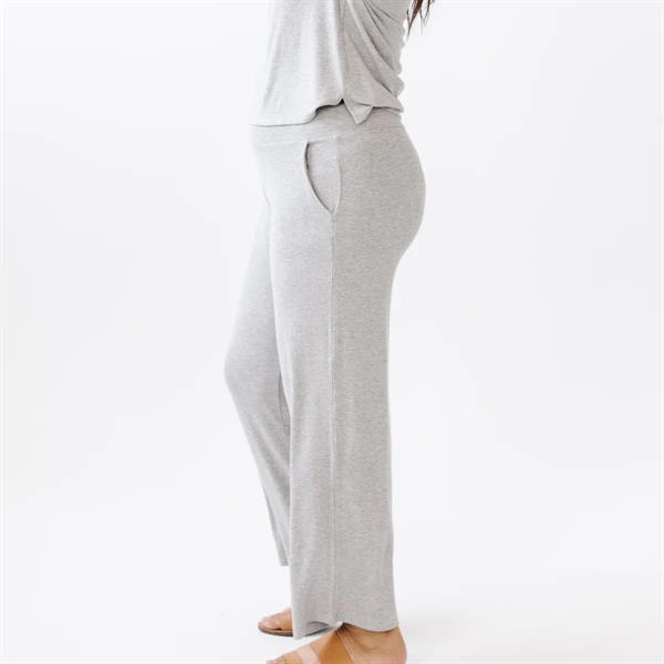 Women's Rib-Knit Lounge Pants - Women's Rib-Knit Lounge Pants - Image 2 of 3