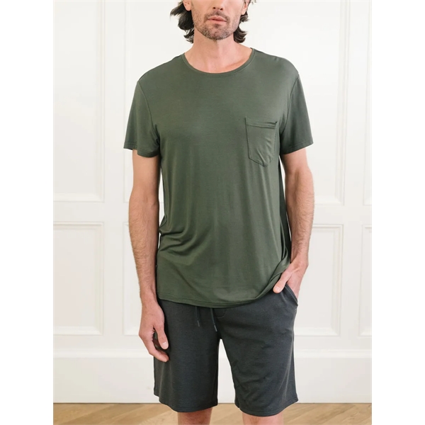 Men's Stretch-Knit Bamboo Lounge Tee - Men's Stretch-Knit Bamboo Lounge Tee - Image 5 of 5