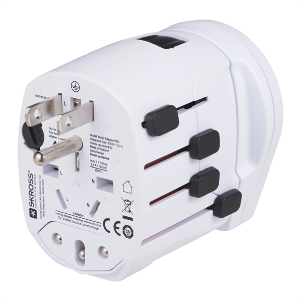 SKROSS World Travel Adapter PRO World & USB - SKROSS World Travel Adapter PRO World & USB - Image 19 of 39