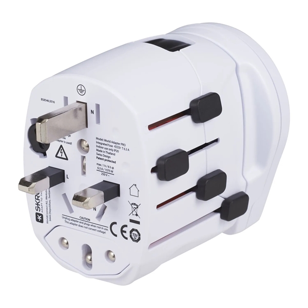 SKROSS World Travel Adapter PRO World & USB - SKROSS World Travel Adapter PRO World & USB - Image 23 of 39