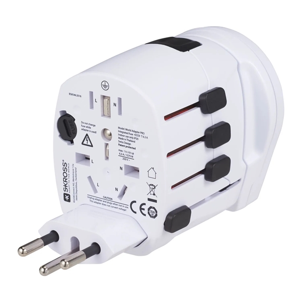 SKROSS World Travel Adapter PRO World & USB - SKROSS World Travel Adapter PRO World & USB - Image 29 of 39