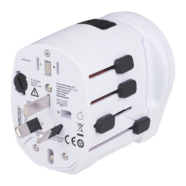 SKROSS World Travel Adapter PRO World & USB - SKROSS World Travel Adapter PRO World & USB - Image 36 of 39