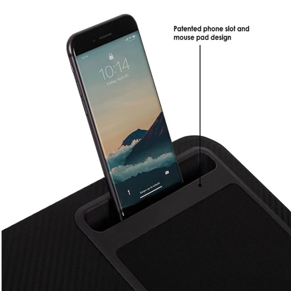 Home Office Lap Desk with Device Ledge - Home Office Lap Desk with Device Ledge - Image 6 of 10