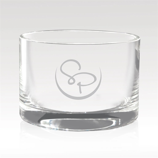 European Crystal Minuet Bowl - Custom Etched, Hand-Blown - European Crystal Minuet Bowl - Custom Etched, Hand-Blown - Image 1 of 2