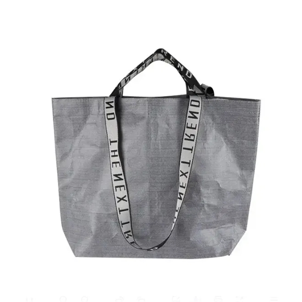 Promotional Laminated PP Woven Shopping Bag - Promotional Laminated PP Woven Shopping Bag - Image 2 of 2