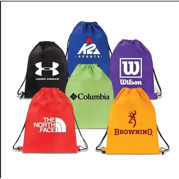Non-Woven Drawstring Cinch Backpack - Non-Woven Drawstring Cinch Backpack - Image 0 of 1