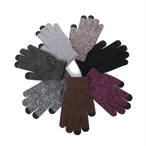 Winter Warm Touchscreen Gloves For Men And Women - Winter Warm Touchscreen Gloves For Men And Women - Image 1 of 4