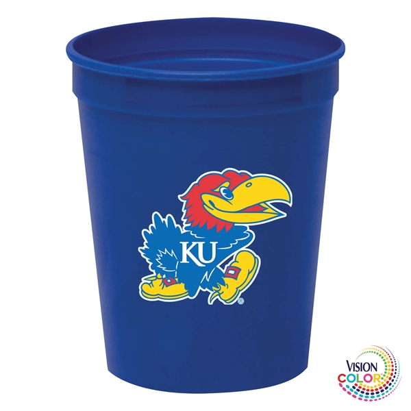 12 oz. Colored Stadium Cup - Made in USA - 12 oz. Colored Stadium Cup - Made in USA - Image 1 of 30