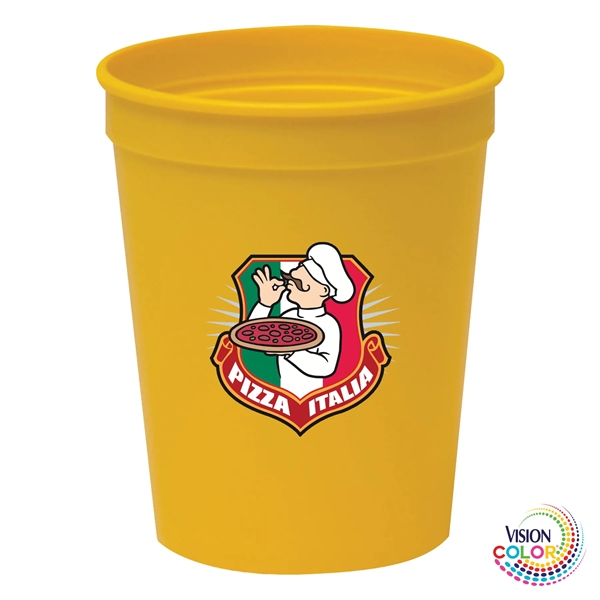 12 oz. Colored Stadium Cup - Made in USA - 12 oz. Colored Stadium Cup - Made in USA - Image 22 of 30