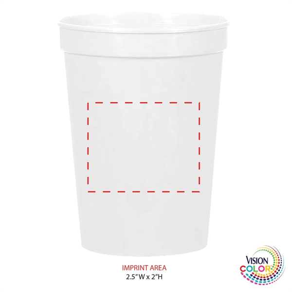 12 oz. Colored Stadium Cup - Made in USA - 12 oz. Colored Stadium Cup - Made in USA - Image 30 of 30