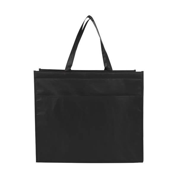 Matte Cooler Tote Bag With 100% RPET Material - Matte Cooler Tote Bag With 100% RPET Material - Image 8 of 11