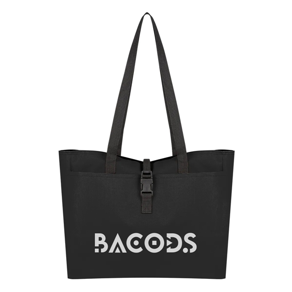 Bianca Buckle Tote Bag - Bianca Buckle Tote Bag - Image 1 of 12