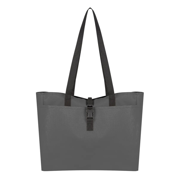 Bianca Buckle Tote Bag - Bianca Buckle Tote Bag - Image 5 of 12