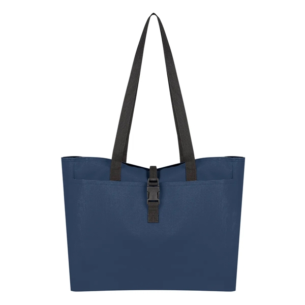 Bianca Buckle Tote Bag - Bianca Buckle Tote Bag - Image 11 of 12