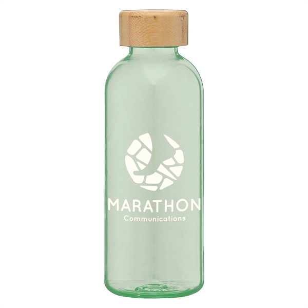 Strom - 22 oz. RPET Water Bottle - Bamboo Lid - Silkscreen - Strom - 22 oz. RPET Water Bottle - Bamboo Lid - Silkscreen - Image 2 of 4