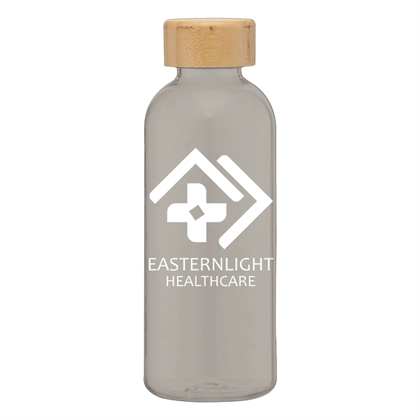 Strom - 22 oz. RPET Water Bottle - Bamboo Lid - Silkscreen - Strom - 22 oz. RPET Water Bottle - Bamboo Lid - Silkscreen - Image 4 of 4