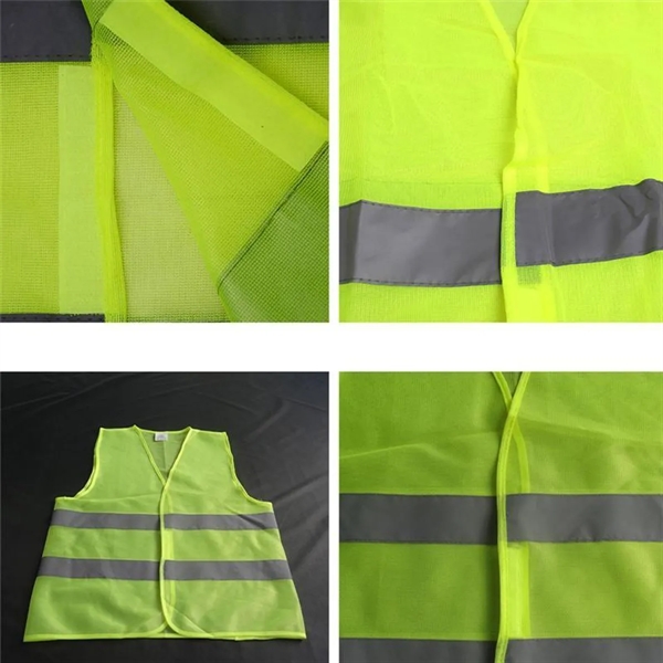 Safety Warning Reflective Vest - Safety Warning Reflective Vest - Image 3 of 3