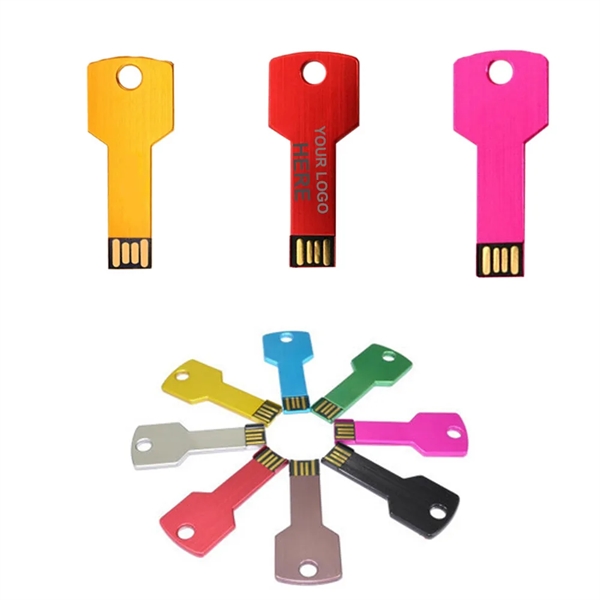 Custom Key Shape Drive Flash Driver - Custom Key Shape Drive Flash Driver - Image 0 of 3