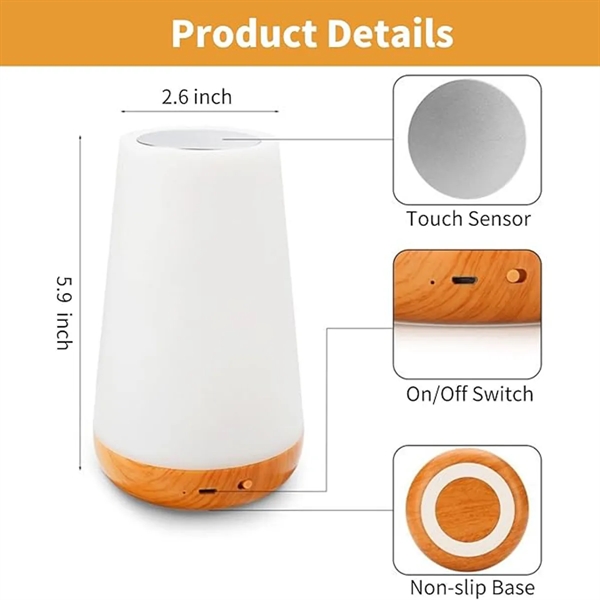 Night Light Touch Lamp - Night Light Touch Lamp - Image 1 of 6