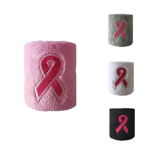 Pink Breast Cancer Awareness Wristbands - Pink Breast Cancer Awareness Wristbands - Image 0 of 5