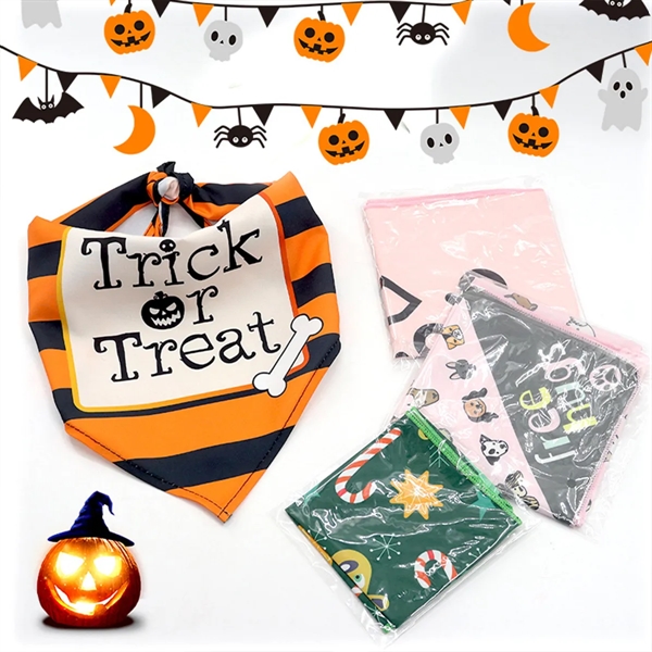 MOQ 50 Full Custom Terrylene Pet Triangle Towel - MOQ 50 Full Custom Terrylene Pet Triangle Towel - Image 1 of 4