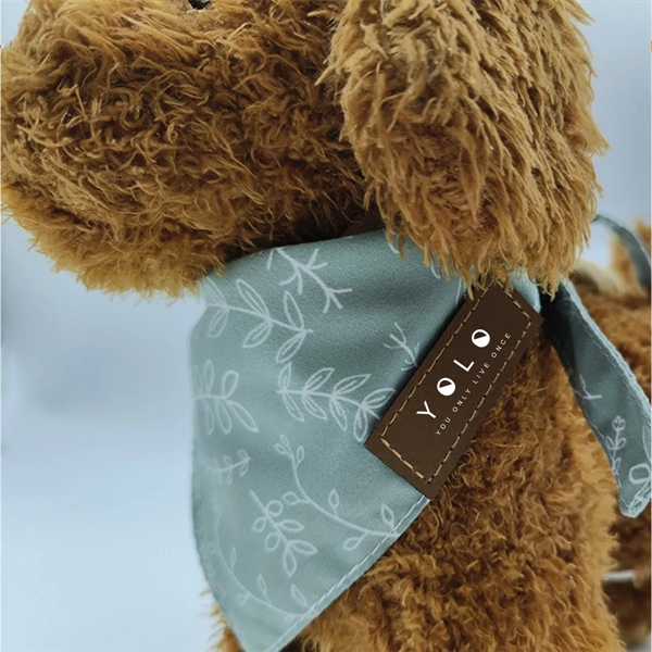 MOQ 50 Full Custom Terrylene Pet Triangle Towel - MOQ 50 Full Custom Terrylene Pet Triangle Towel - Image 2 of 4