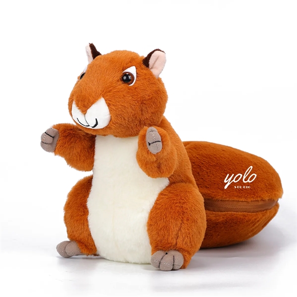 MOQ 50 Nutty Squirrel Stuffed Animal - MOQ 50 Nutty Squirrel Stuffed Animal - Image 1 of 2