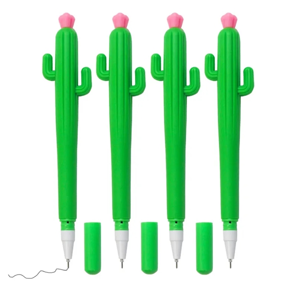 Cute cartoon decompression cactus shape pen - Cute cartoon decompression cactus shape pen - Image 0 of 5