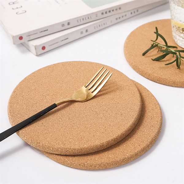 Cork Coasters High Density Heat Resistant Sustainable - Cork Coasters High Density Heat Resistant Sustainable - Image 4 of 5