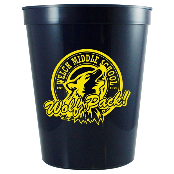 16 oz. Colored Stadium Cup - Made in USA - 16 oz. Colored Stadium Cup - Made in USA - Image 6 of 41