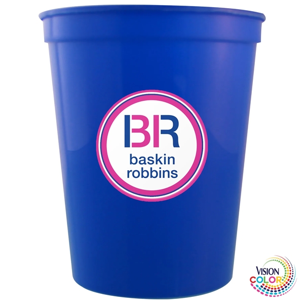 16 oz. Colored Stadium Cup - Made in USA - 16 oz. Colored Stadium Cup - Made in USA - Image 10 of 41