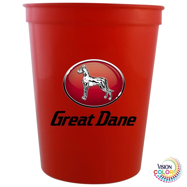 16 oz. Colored Stadium Cup - Made in USA - 16 oz. Colored Stadium Cup - Made in USA - Image 16 of 41