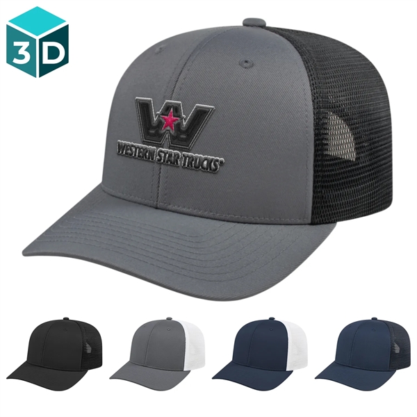 C A Flexfit 110 Trucker Mesh Back Cap - C A Flexfit 110 Trucker Mesh Back Cap - Image 0 of 0