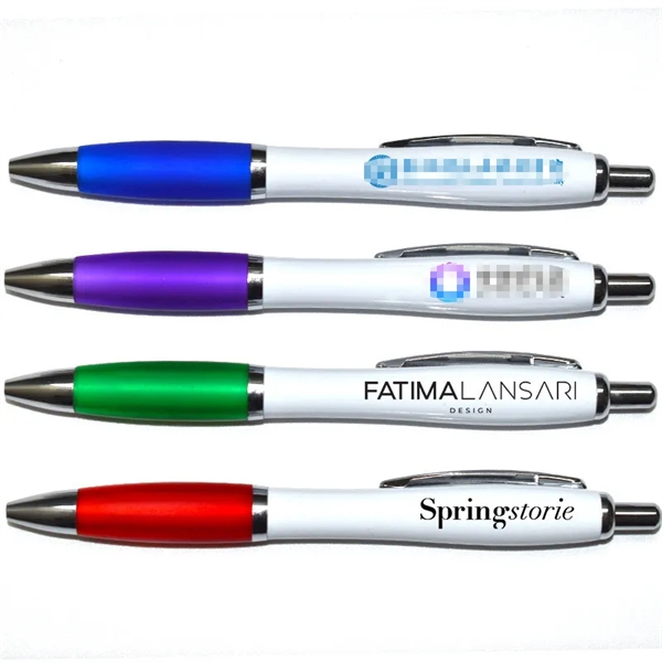 Ballpoint Pens With Rubber Grip - Ballpoint Pens With Rubber Grip - Image 2 of 2
