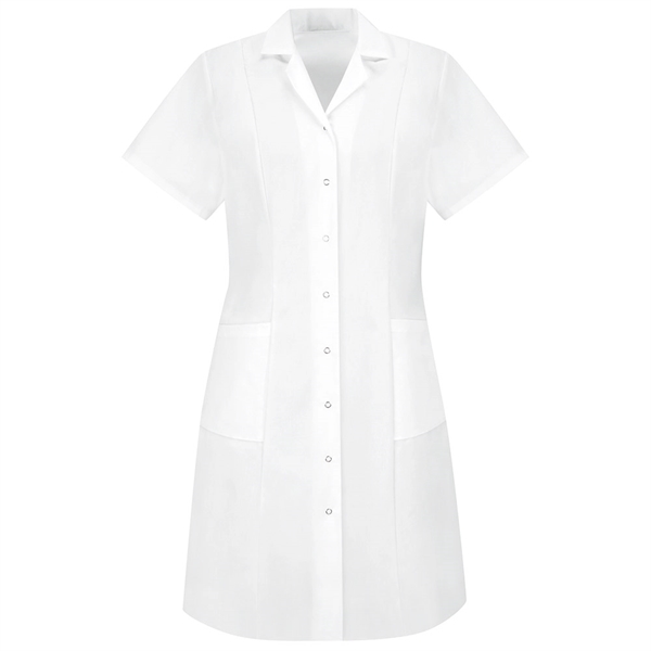 Red Kap Women's Gripper Front Short Sleeve Dress - Red Kap Women's Gripper Front Short Sleeve Dress - Image 0 of 1