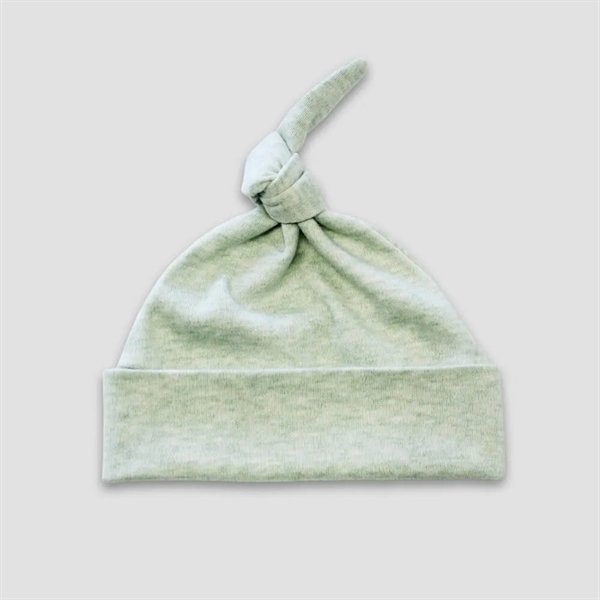 Baby Knotted Beanie Hats Poly Blend - Laughing Giraffe® - Baby Knotted Beanie Hats Poly Blend - Laughing Giraffe® - Image 6 of 8