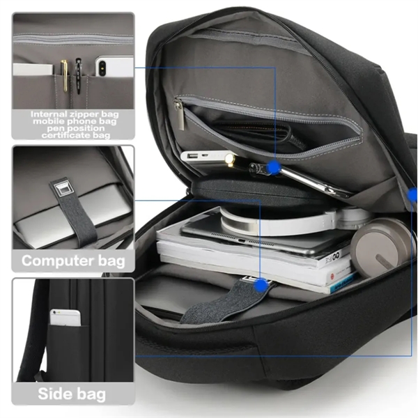 Fashion Travel Laptop Backpacks - Fashion Travel Laptop Backpacks - Image 2 of 6