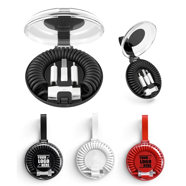 Portable Charging Cable Kit - Portable Charging Cable Kit - Image 0 of 3