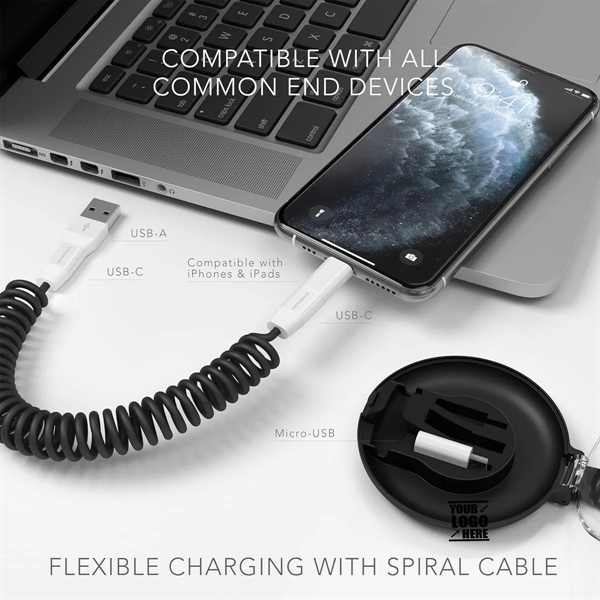 Portable Charging Cable Kit - Portable Charging Cable Kit - Image 3 of 3