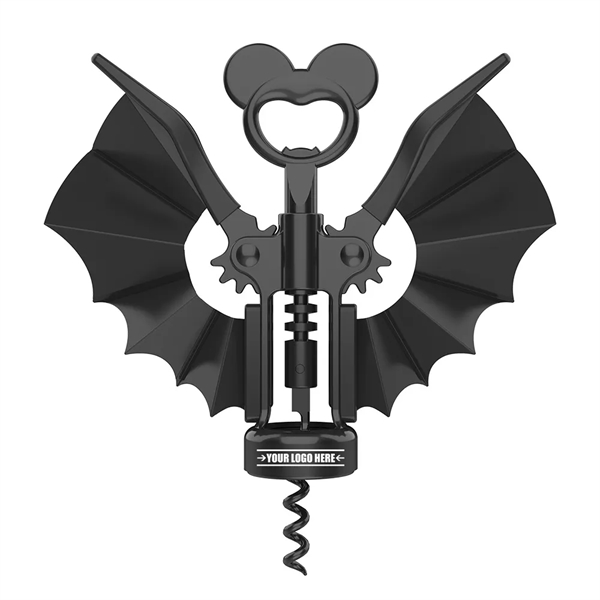 Spooky Bat 2-in-1 Wine and Beer Opener - Spooky Bat 2-in-1 Wine and Beer Opener - Image 0 of 1