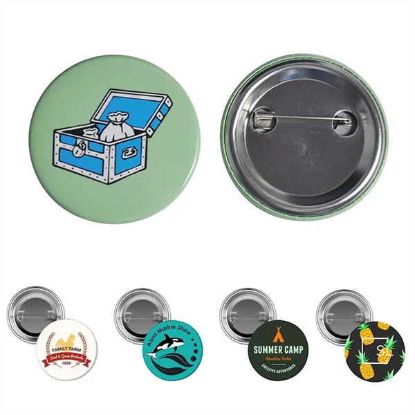 Full Color Pin Button Badge - Full Color Pin Button Badge - Image 0 of 5
