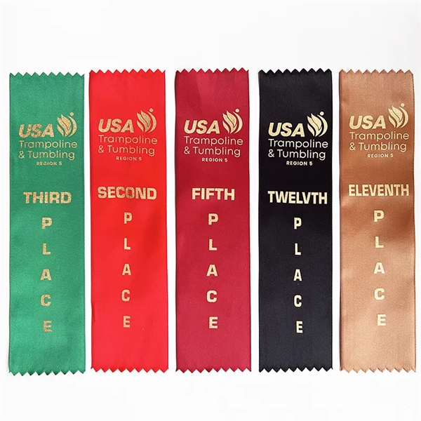 Bookmark Style Prize Competition Award Ribbons - Bookmark Style Prize Competition Award Ribbons - Image 0 of 5