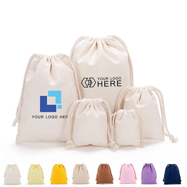 Custom 10oz.Travel Cotton Pouch - Custom 10oz.Travel Cotton Pouch - Image 0 of 1