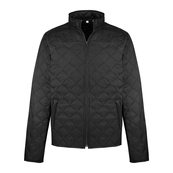 Men's Quilted Full Zip Jacket - Men's Quilted Full Zip Jacket - Image 2 of 2