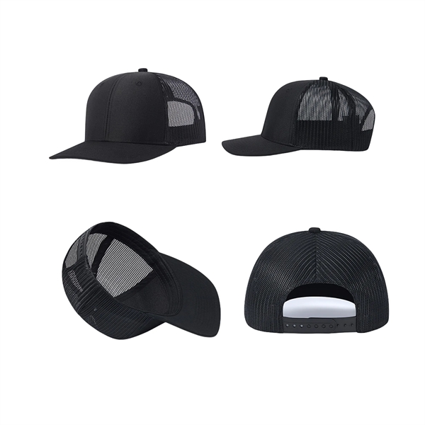 6 Panel Mesh Trucker Hat - 6 Panel Mesh Trucker Hat - Image 1 of 1