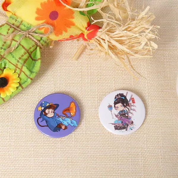 Custom Button with Pin - Custom Button with Pin - Image 3 of 3