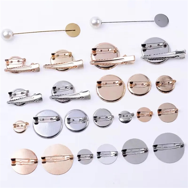 Custom Button with Pin - Custom Button with Pin - Image 1 of 4